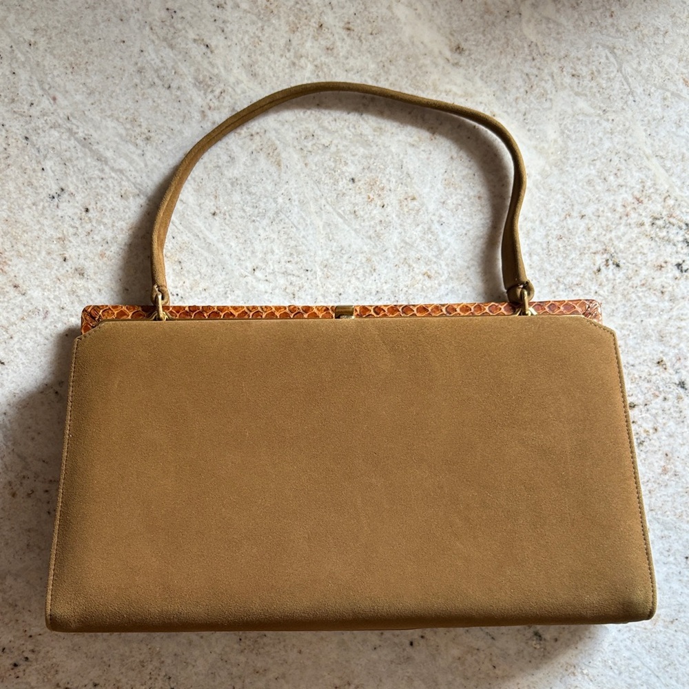 Vintage Tan Handbag